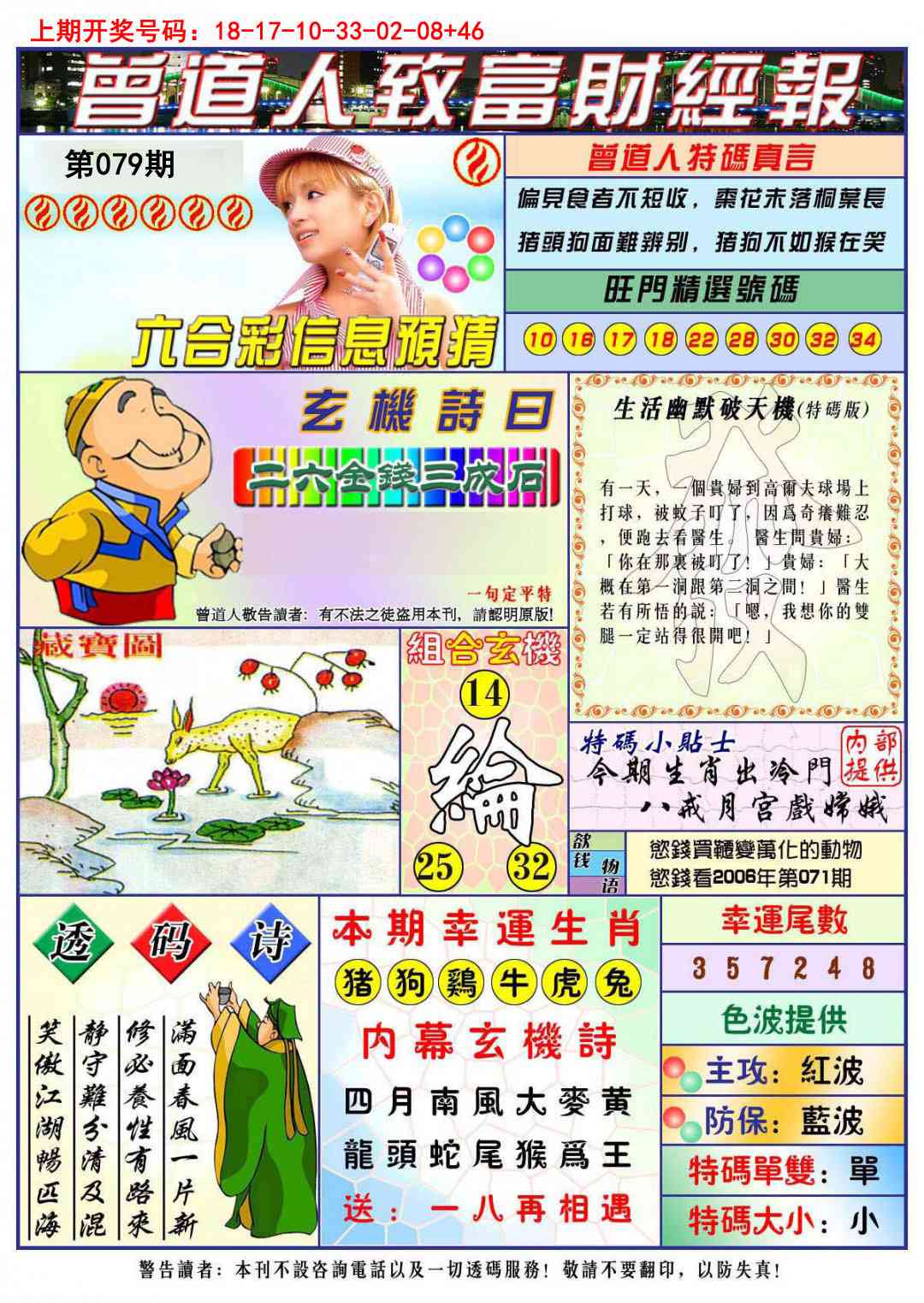 079期曾道人致福财经[图]